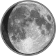 Lune 14/08/2022 44% France